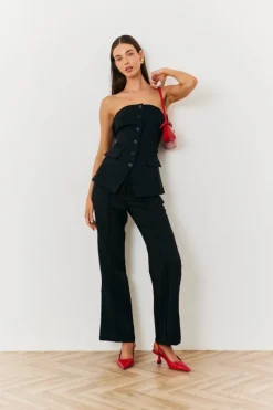 Straight Leg Co-Ord Trouser|In The Style New