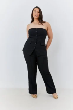 Straight Leg Co-Ord Trouser|In The Style New