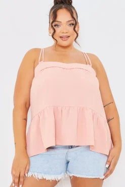 Strappy Smock Top|In the Style Clearance