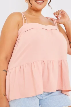 Strappy Smock Top|In the Style Clearance