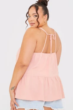 Strappy Smock Top|In the Style Clearance