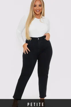 Stretch Mom Jeans|In The Style Discount