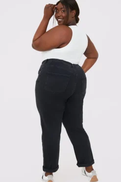 Stretch Mom Jeans|In The Style Discount