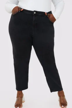 Stretch Straight Jeans|In The Style