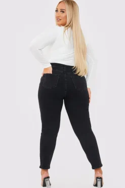 Stretch Straight Jeans|In The Style