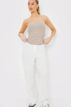 Stripe Bandeau Top|In the Style New
