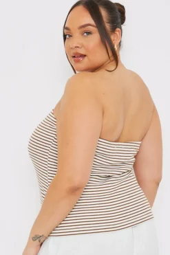 Stripe Bandeau Top|In the Style New