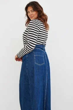 Striped Long Sleeve T-Shirt|In The Style Best