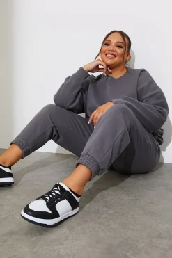 Sustainable Fleeceback Cuff Oversized Joggers|Fits Best