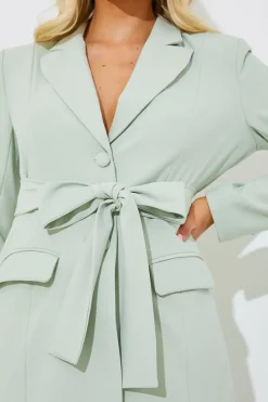 Tailored Belted Co-Ord Blazer|In the Style Discount