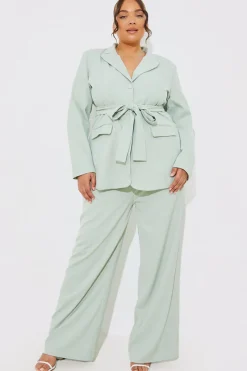 Tailored Belted Co-Ord Blazer|In the Style Discount