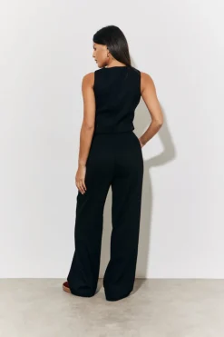Tailored Button Through Waistcoat|In The Style Sale
