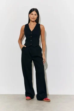 Tailored High Waist Trousers|In The Style Outlet