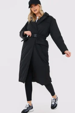 Tailored Longline Puffer|In the Style Online