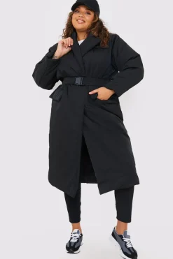 Tailored Longline Puffer|In the Style Online