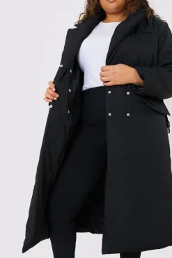 Tailored Longline Puffer|In the Style Online