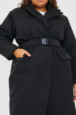 Tailored Longline Puffer|In the Style Online