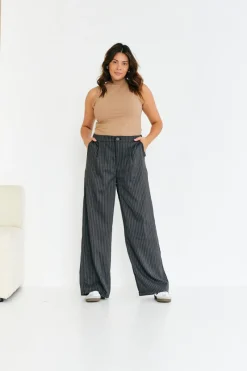 Tailored Pinstripe Co-Ord Trouser|In The Style Online