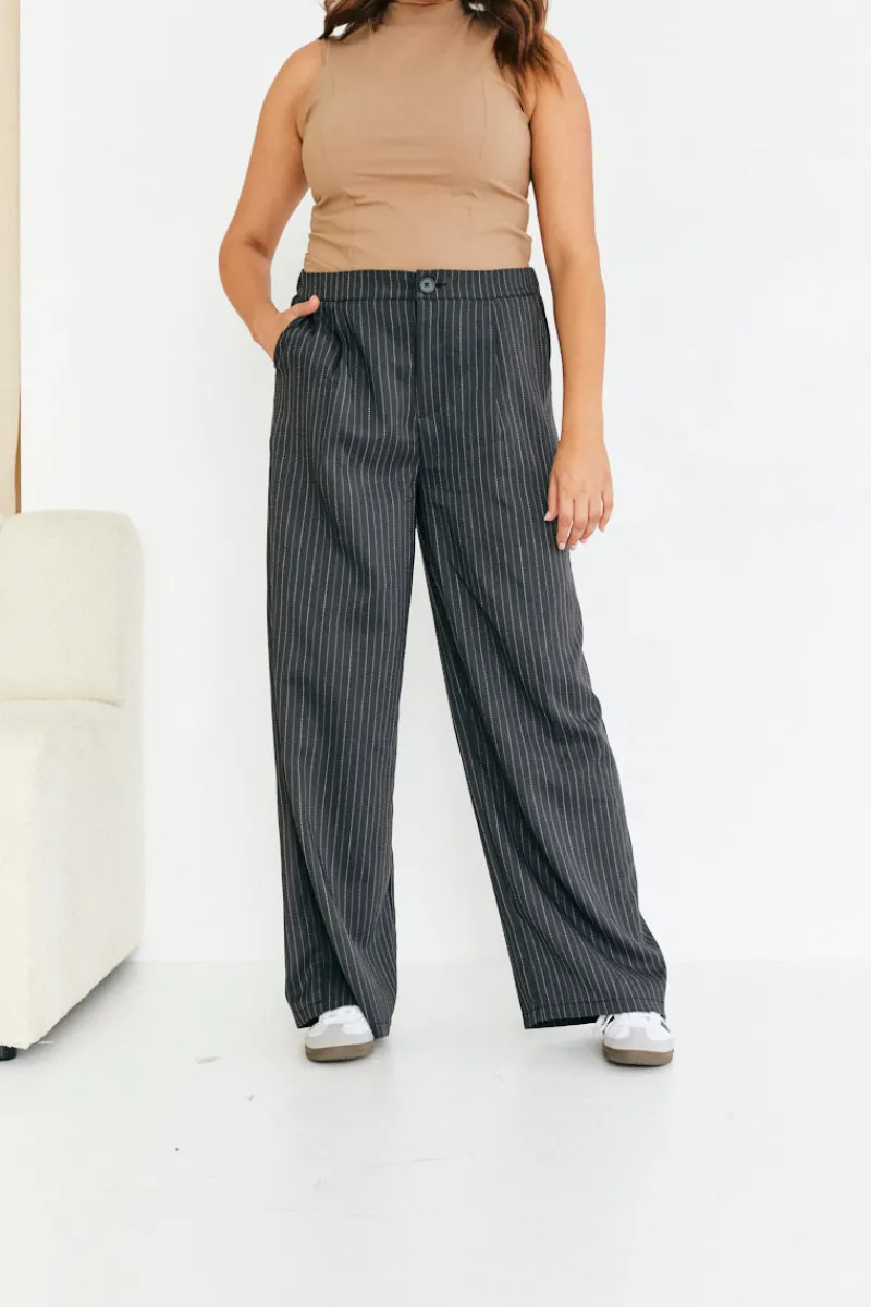 Tailored Pinstripe Co-Ord Trouser|In The Style Online