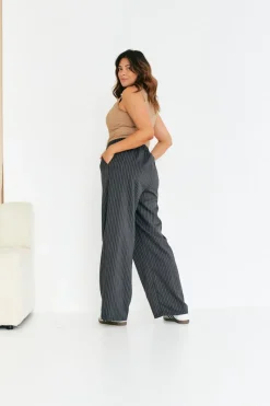 Tailored Pinstripe Co-Ord Trouser|In The Style Online