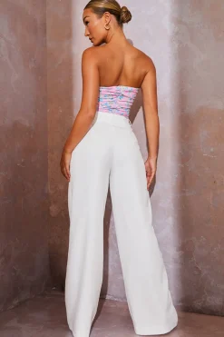 Tailored Wide Leg Trousers|In the Style Hot