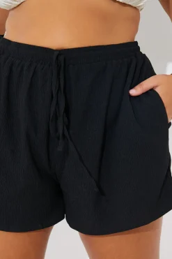 Textured Beach Co-Ord Short|In the Style