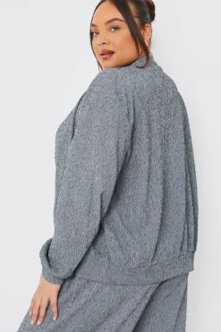 Textured Bomber Jacket|In the Style Outlet
