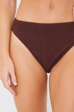 Textured High Waist Control Bikini Bottom|Billie Faiers Outlet