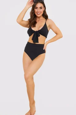 Tie Front Bikini Top|In the Style Outlet
