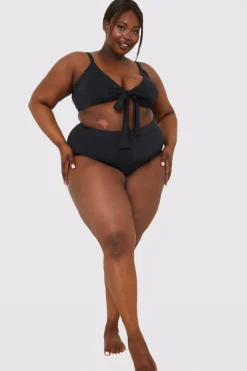 Tie Front Bikini Top|In the Style Outlet