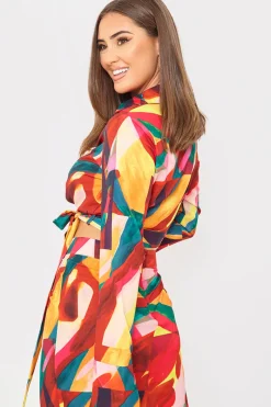 Tie Front Cropped Shirt|In the Style
