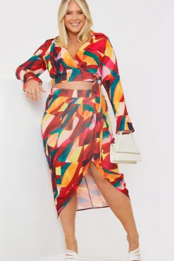 Tie Front Cropped Shirt|In the Style