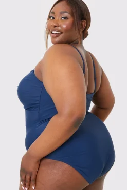 Twist Bust Swimsuit|In the Style Online