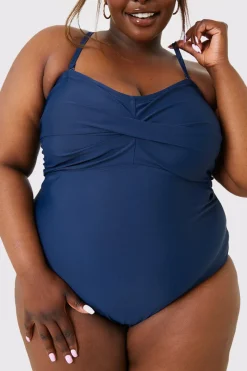 Twist Bust Swimsuit|In the Style Online