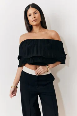 Ultimate Ruffle Bandeau Top|In The Style Outlet
