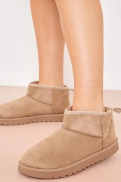 Ultra Mini Faux Suede Boot|In The Style Online