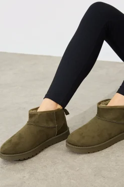 Ultra Mini Faux Suede Boot|In The Style Online