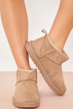 Ultra Mini Faux Suede Boot|In The Style Online