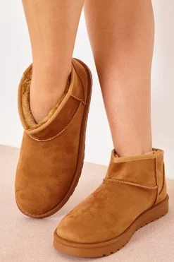Ultra Mini Faux Suede Boot|In The Style Online