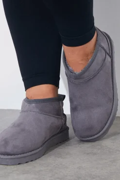 Ultra Mini Faux Suede Boot|In The Style Online