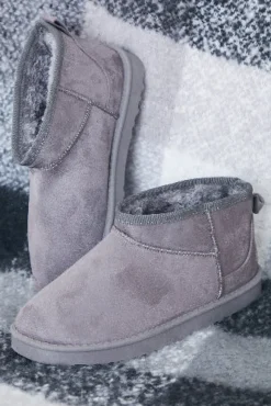 Ultra Mini Faux Suede Boot|In The Style Online
