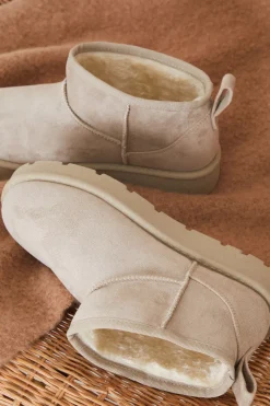 Ultra Mini Faux Suede Boot|In The Style Online