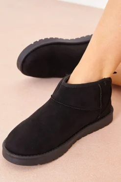 Ultra Mini Faux Suede Boot|In The Style Online
