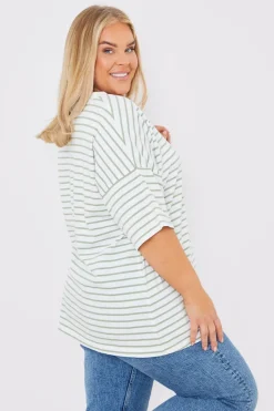 V Neck Oversized T-Shirt|In the Style Hot