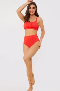 Waistband Detail Bikini Bottom|In the Style Sale