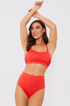 Waistband Detail Bikini Bottom|In the Style Sale