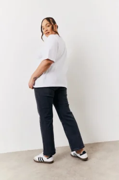 Straight Leg Jeans|In The Style Sale
