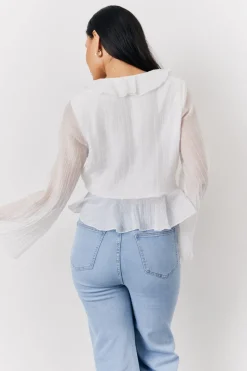 Chiffon Frill Blouse|In the Style New