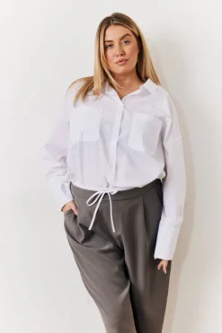 Oversized Poplin Shirt|In The Style Best
