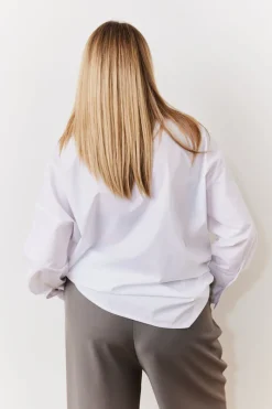 Oversized Poplin Shirt|In The Style Best